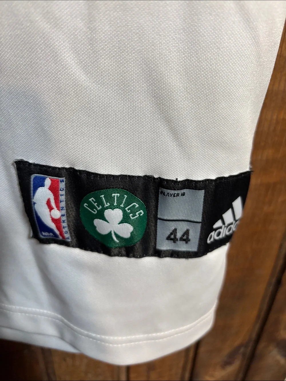adidas White & Green Boston Celtics #9 Rajon Rondo Basketball Jersey